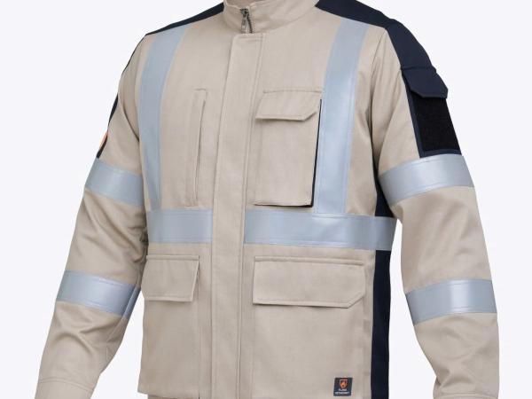 Bộ quần áo lao động chống cháy mùa Xuân/Thu - ZB-FAJ01